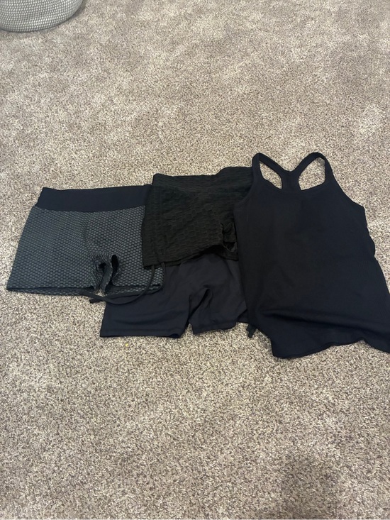 Other - Women’s Black Tank & Shorts